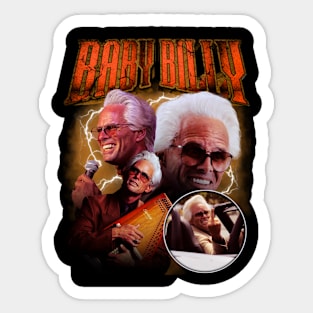 Uncle Baby Billy Bootleg Vintage TShirt Sticker